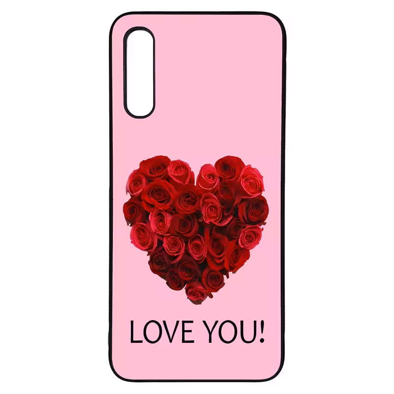 کاور طرح LOVE YOU کد G-031 مناسب برای گوشی موبایل سامسونگ Galaxy A50s / A50 / A30s | دیجی قاب دونی