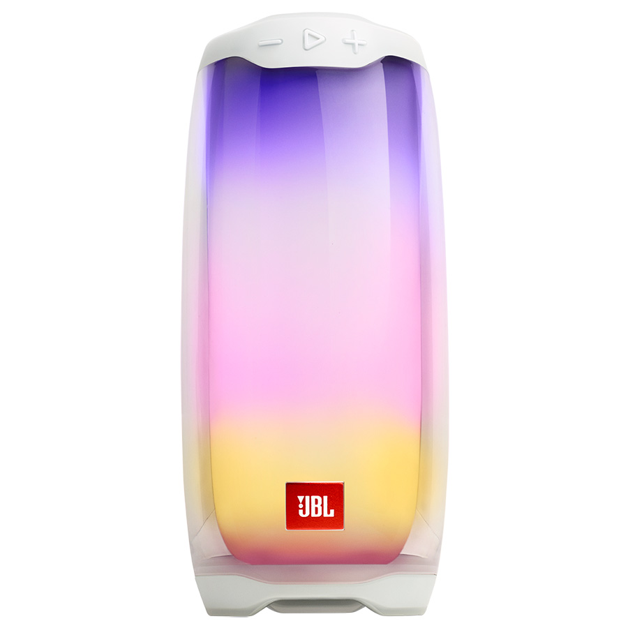 اسپیکر جی بی ال پرتابل بلوتوث ضد آب مدل JBL Pulse 4 سفید - Hiapple.ir
