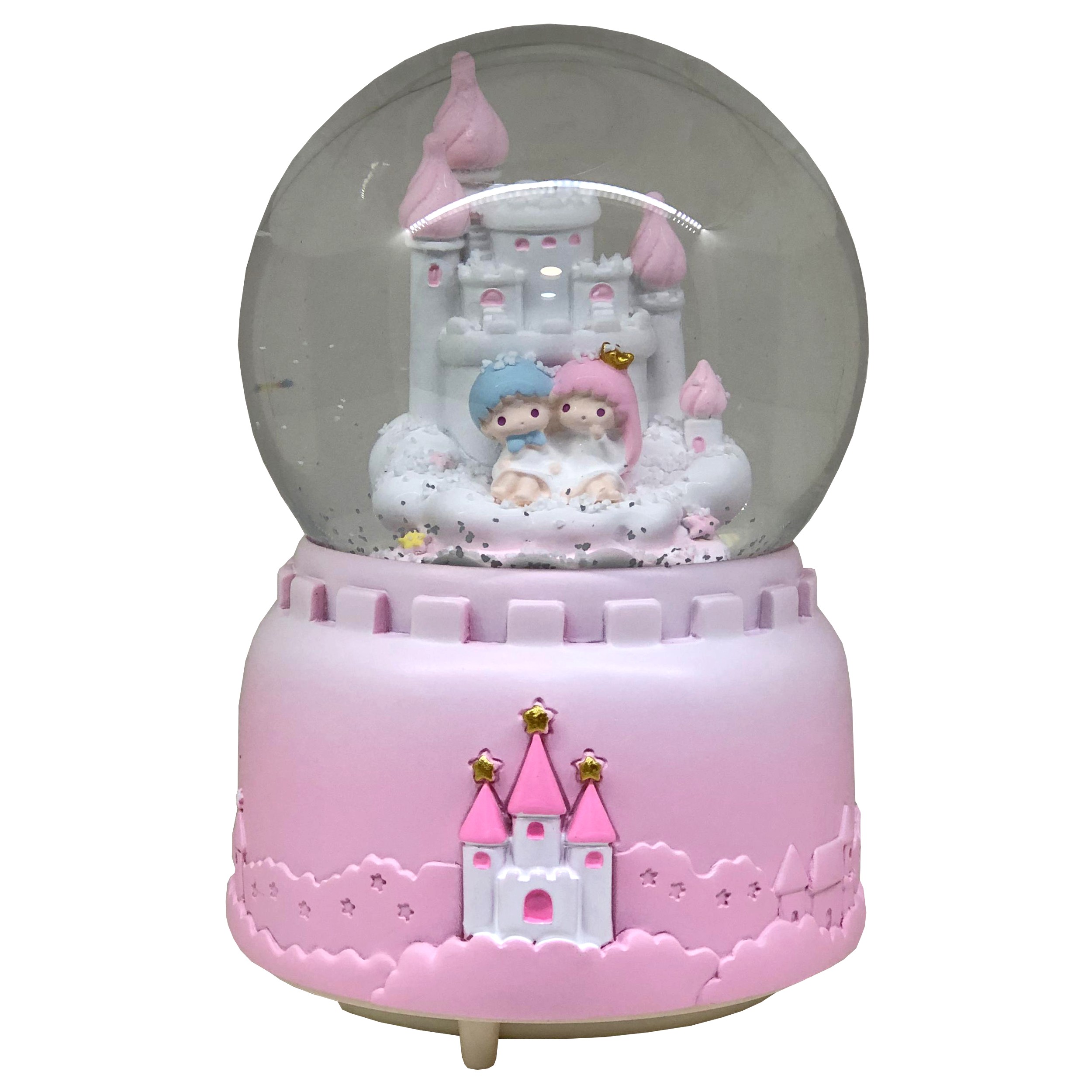 گوی موزیکال مدل Love طرح قلعه رویایی کد PA4081