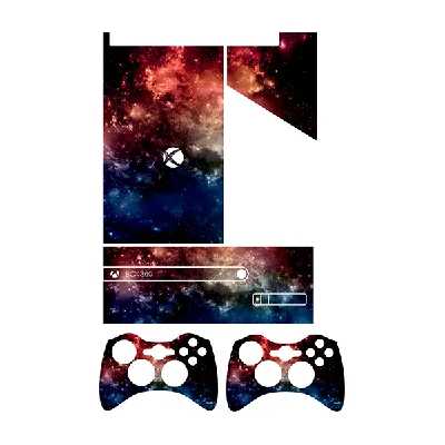     برچسب ایکس باکس 360سوپراسلیم طرح SPACE کد 9 مجموعه 4 عددی