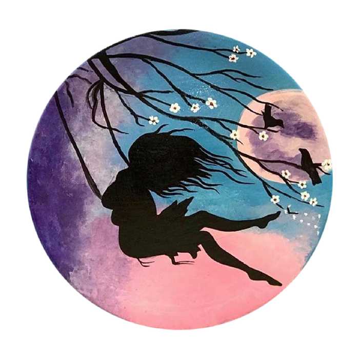  بشقاب دیوارکوب سفالی کد D112-S25