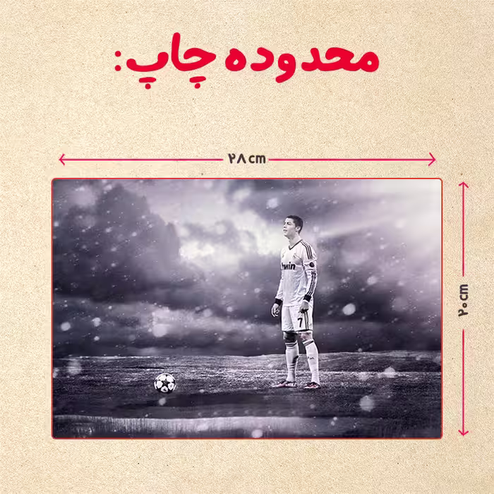 پازل 35 تکه مدل رونالدو کد 269