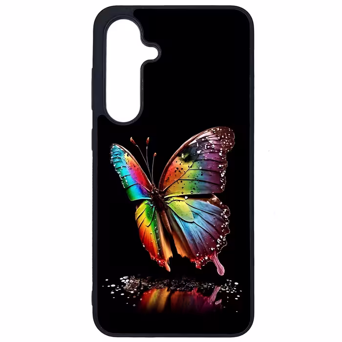 کاور طرح پروانه کد G-038 مناسب برای گوشی موبایل سامسونگ Galaxy S24 FE | دیجی قاب دونی