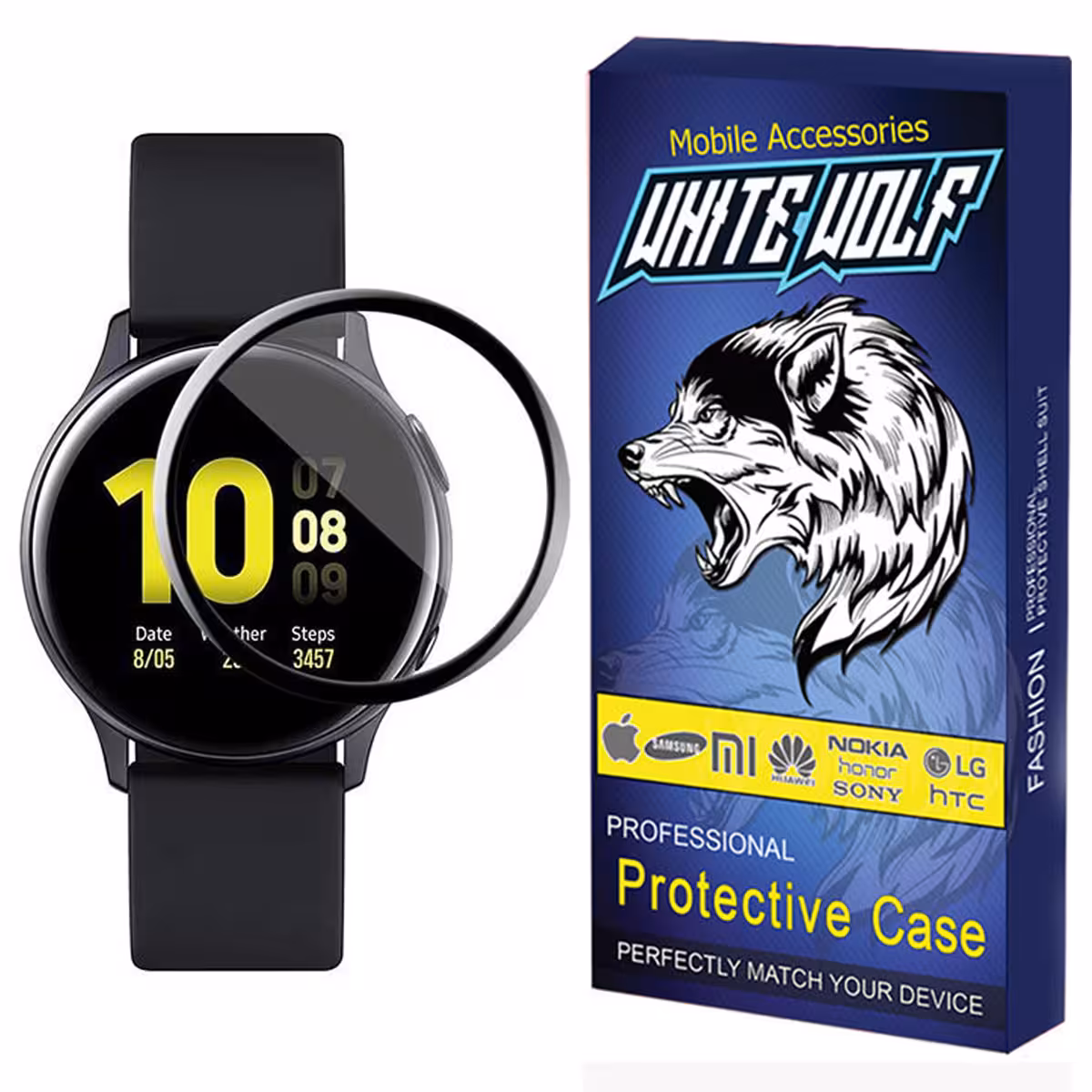 محافظ صفحه نمایش وایت ولف مدل W-PWM مناسب برای ساعت هوشمند سامسونگ  Active 2 44mm