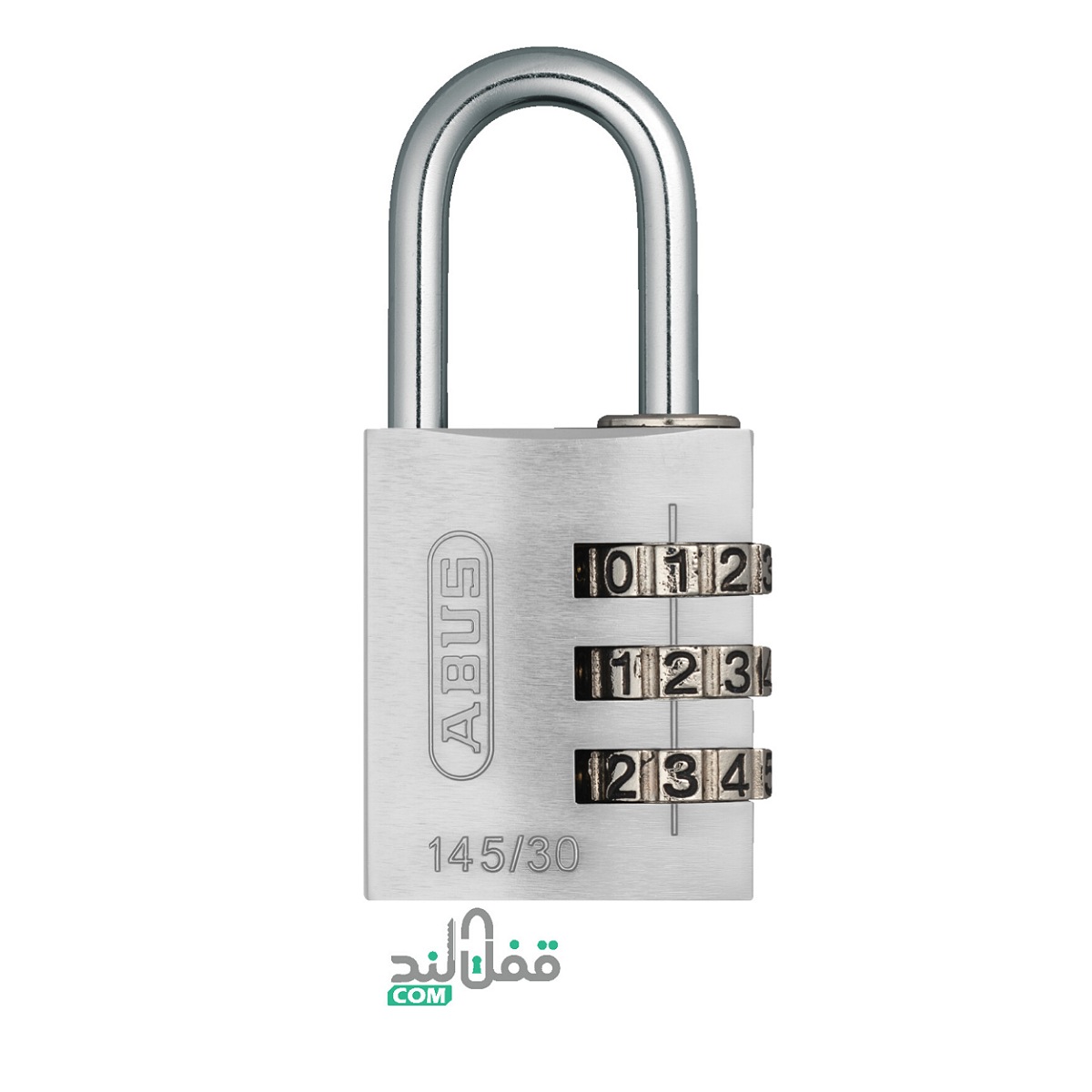 قفل آویز رمزدار آبوس سایز 30 - فروشگاه اینترنتی قفل لند
