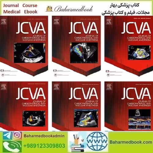 Journal of Cardiothoracic and Vascular Anesthesia 2021-2022-2023-2024