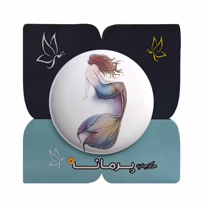پیکسل پرمانه طرح پری دریایی کد pm.4447