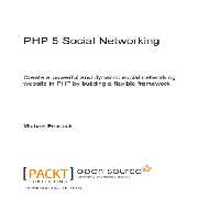 خرید و دانلود نسخه کامل کتاب PHP 5 Social Networking
