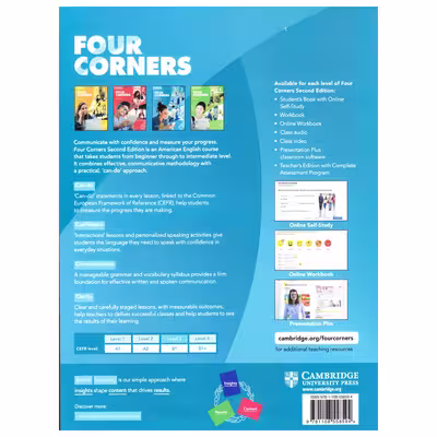 کتاب Four Corners 2nd 3 اثر Jack C. Richards and David Bohlke انتشارات هدف نوین