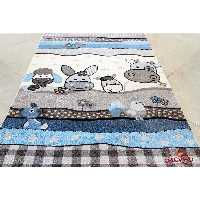 فرش ماشینی کودک ساوین 4034 کرم