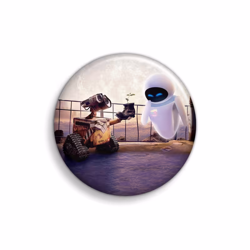پیکسل ابیگل طرح انیمیشن والی و ایو وال ای مدل Wall E کد 005