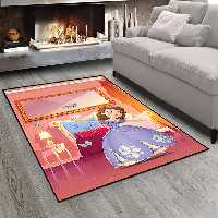 فرش اتاق دختر طرح پرنسس سوفیا PK-3668