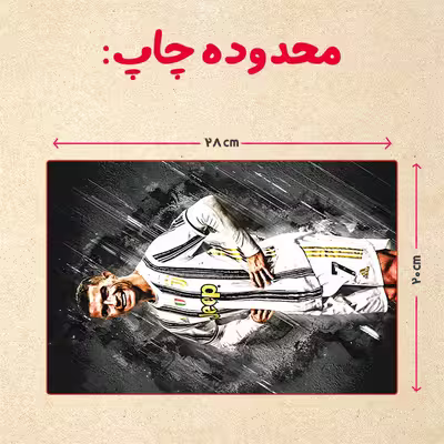پازل 35 تکه مدل رونالدو کد 343