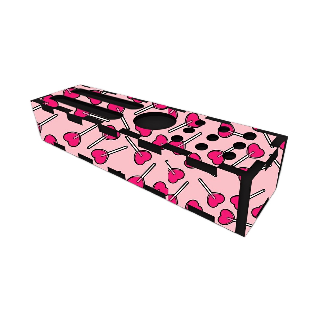 جامدادی رومیزی مدل آبنبات چوبی کد 358