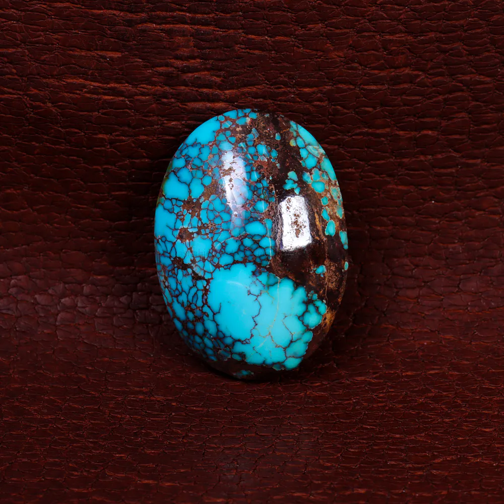 نگین فیروزه شجری کد 15272 - جواهری مشاهیر