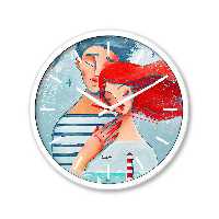 ساعت رومیزی مدل عاشقونه کد 3119