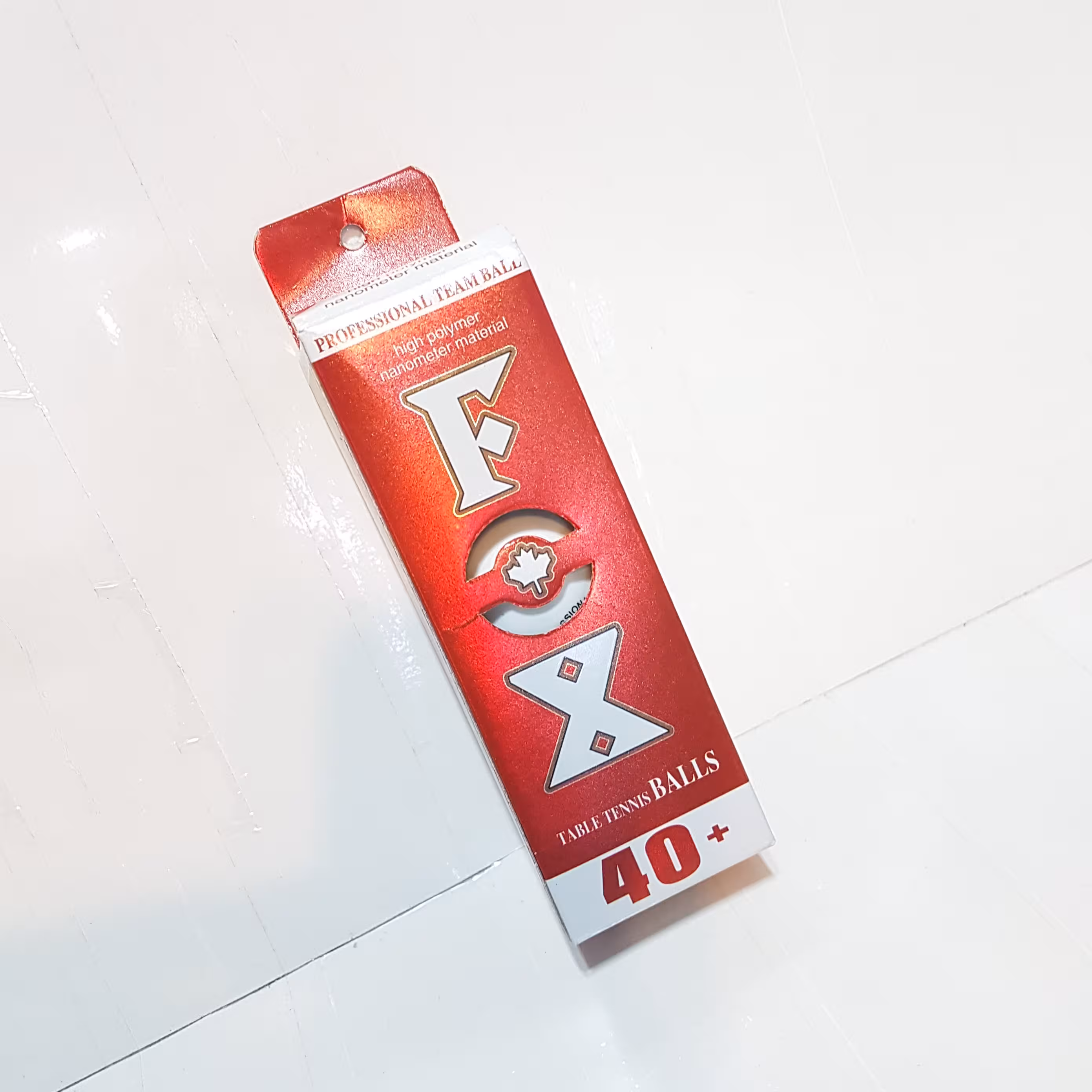 توپ پینگ پونگ هفت 7 ستاره بسته 3 عددی فوکس fox اصلی 