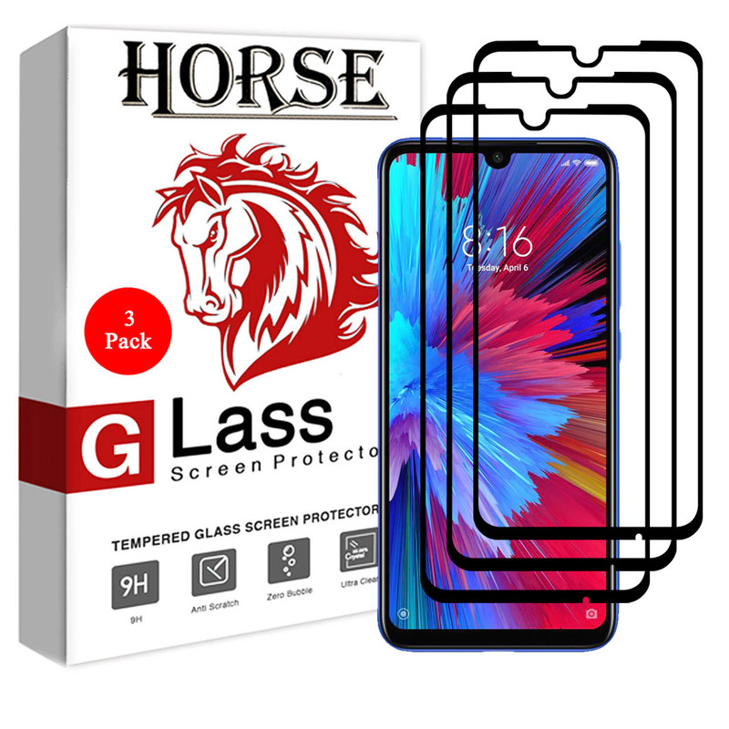 محافظ صفحه نمایش سرامیکی هورس مدل CRM مناسب برای گوشی موبایل شیائومی Redmi Note 7S بسته سه عددی | کالا برتری