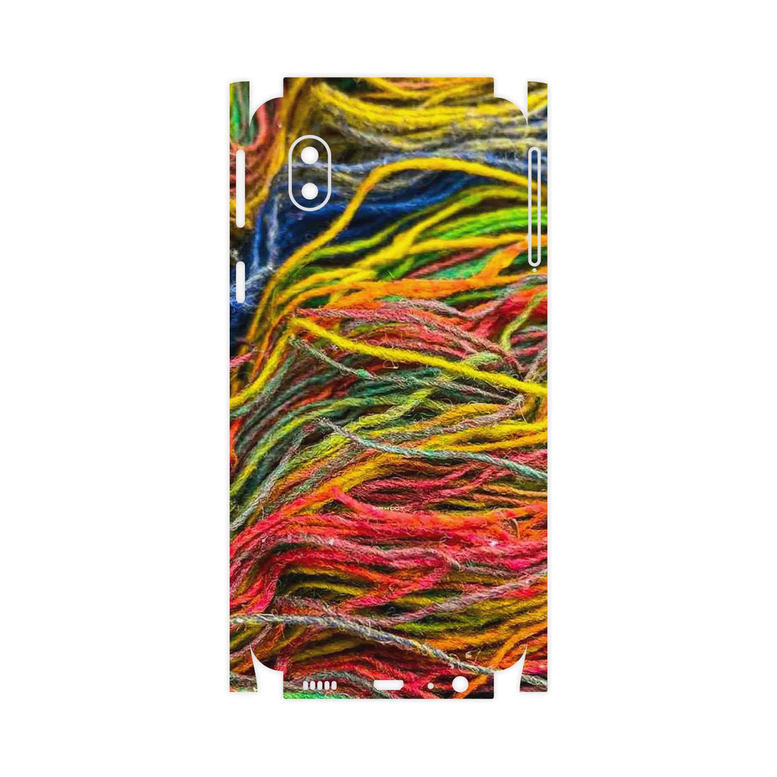 برچسب پوششی ماهوت مدل Fabric Texture 9-FullSkin مناسب برای گوشی موبایل سامسونگ Galaxy A01 Core