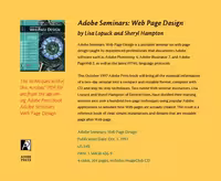 خرید و دانلود نسخه کامل کتاب Adobe (R) Seminars: Web Page Design