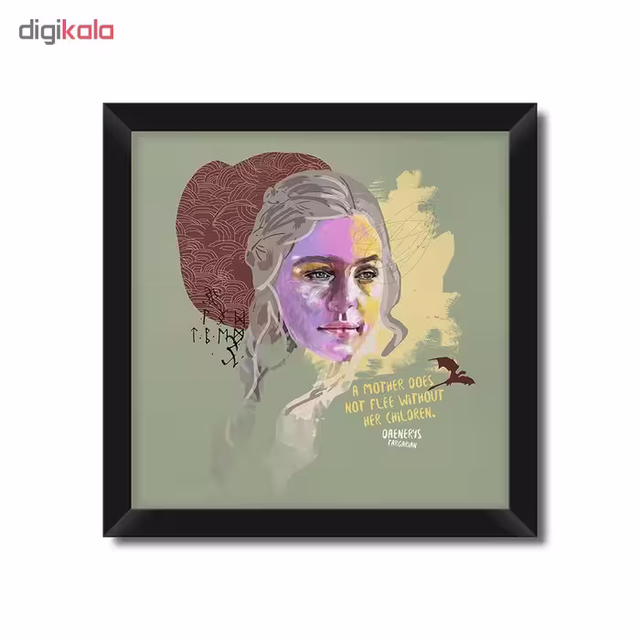 تابلو فنچ آرت طرح Game of Thrones - Daenerys کد GPHSET17