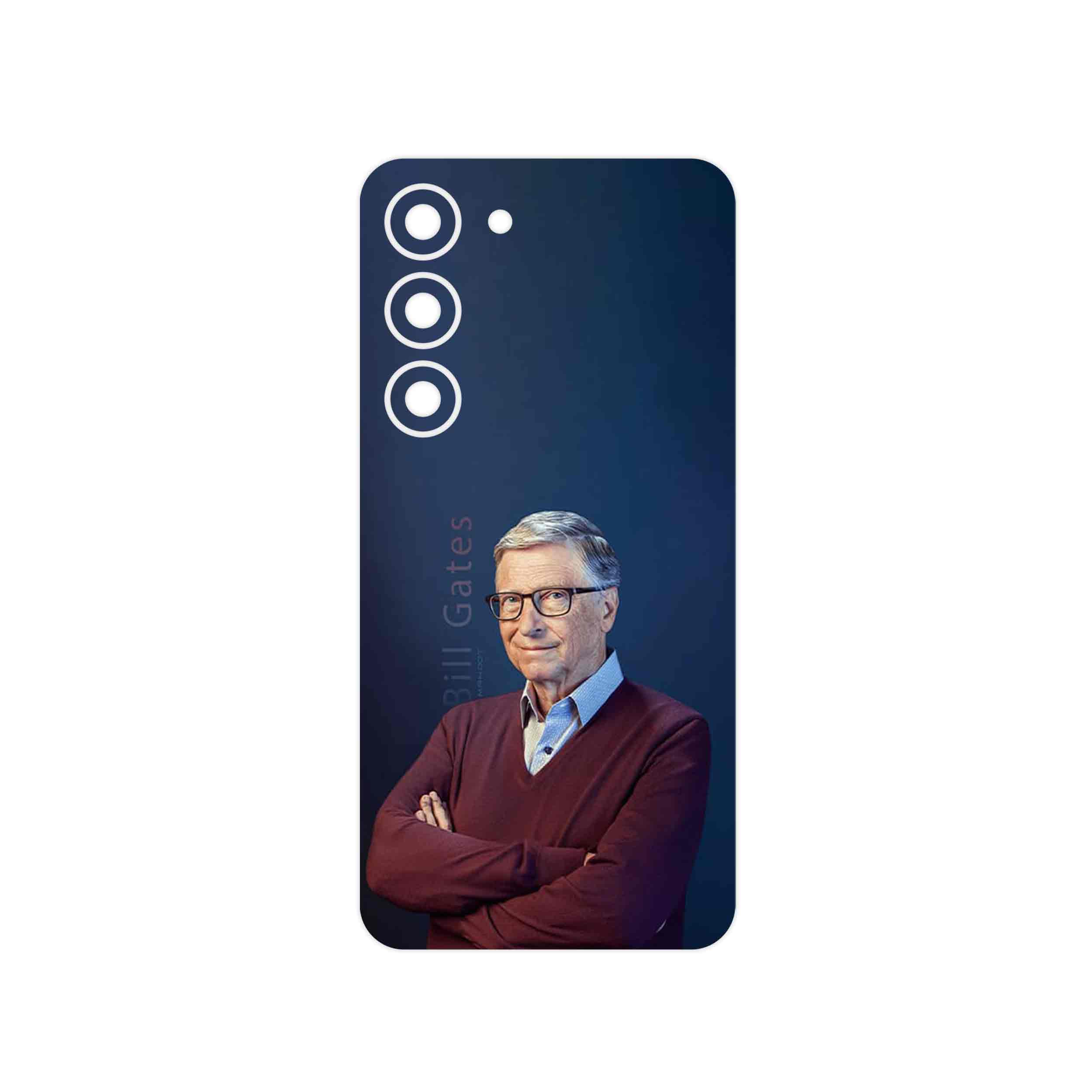 برچسب پوششی ماهوت مدل Bill_Gates مناسب برای گوشی موبایل سامسونگ Galaxy S23