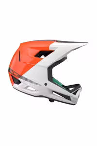 کلاه ایمنی دوچرخه مشکی مردانه و زنانه سیاه قفس Kinetetitler صورت کامل Hassk Orange M 56 58Cm Lazer