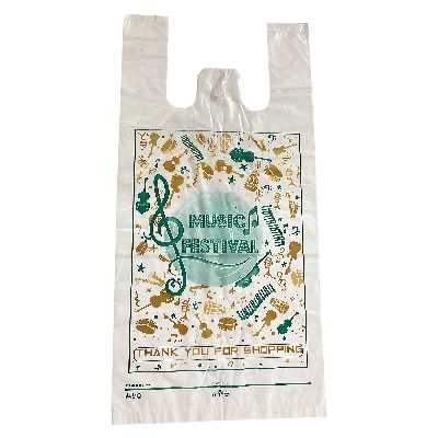 نایلون دسته دار طرح موزیکال بسته 100 عددی