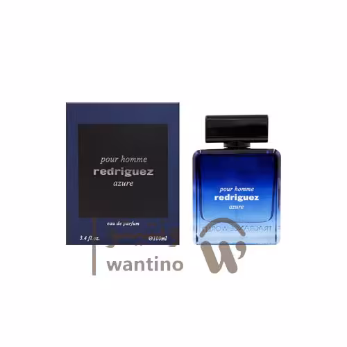 عطر ادکلن مردانه نارسیس رودریگز بلو نویر فراگرنس ورد ردریگز آزور (Fragrance World Narciso Rodriguez Bleu Noir)