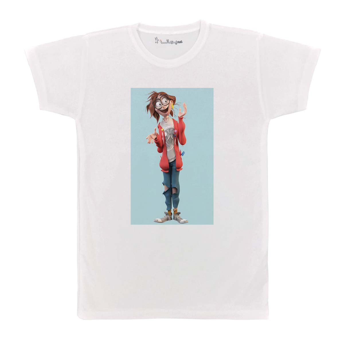 تی شرت بچگانه پرمانه طرح میچل ها کد pmt.1959
