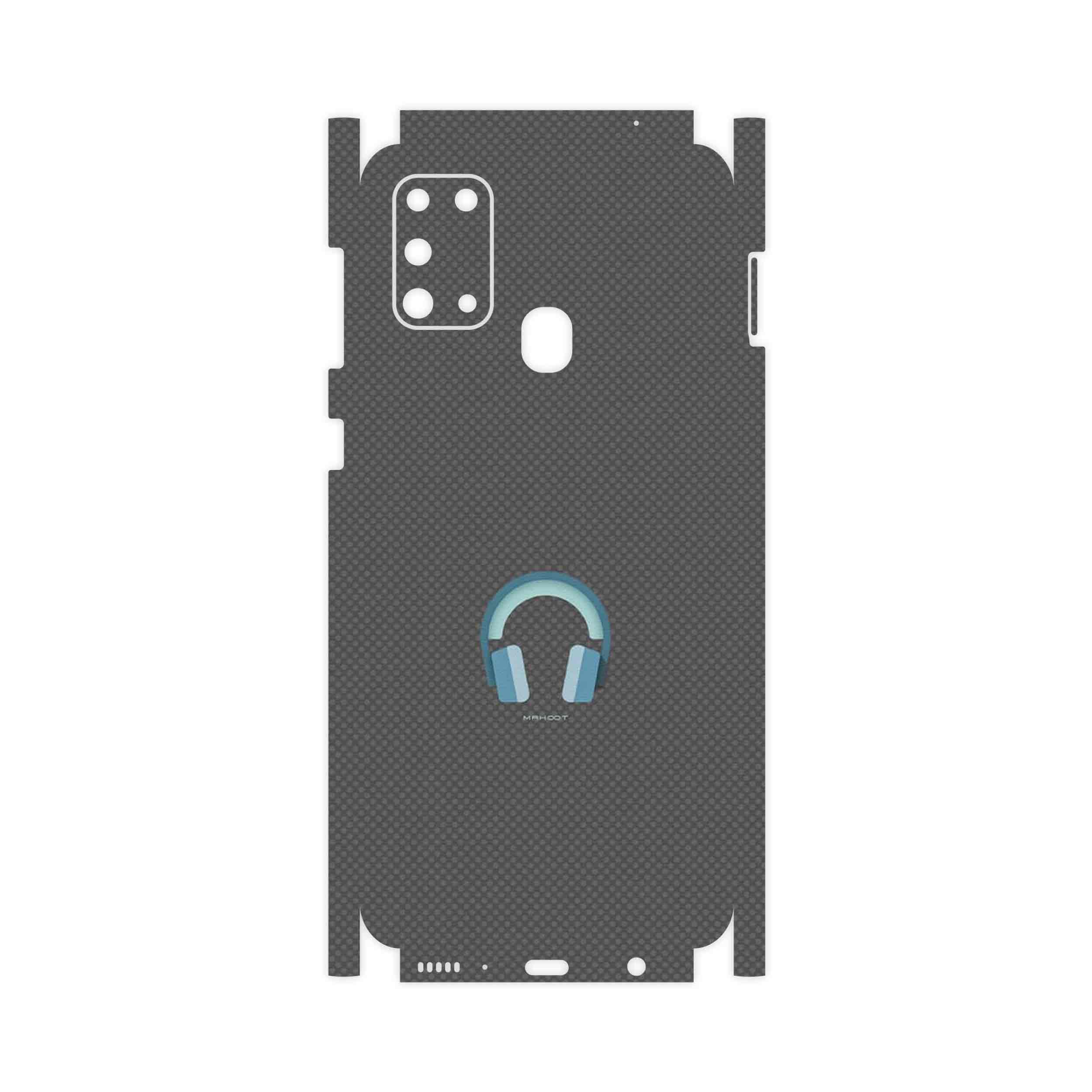 برچسب پوششی ماهوت مدل Minimal Headphone Icon-FullSkin مناسب برای گوشی موبایل سامسونگ Galaxy M31
