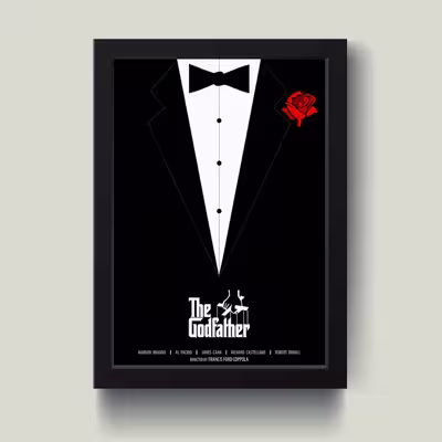 تابلو مدل پدرخوانده Godfather کد S0127-b
