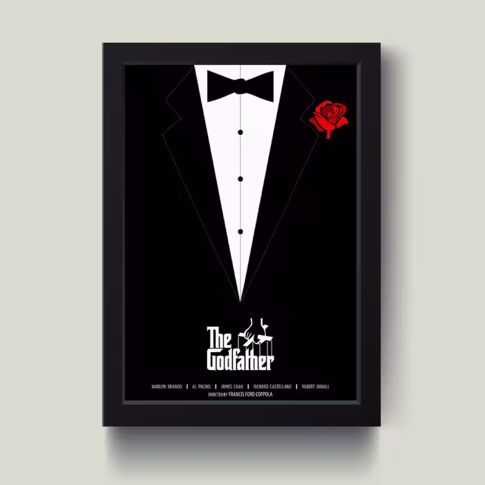 تابلو مدل پدرخوانده Godfather کد S0127-b