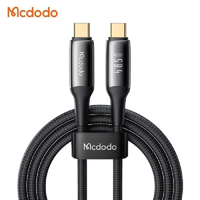کابل شارژ و انتقال تصویر 240 واتی دو سر تایپ سی مک دودو مدل MCDODO CA-2990 طول 1.2متر
