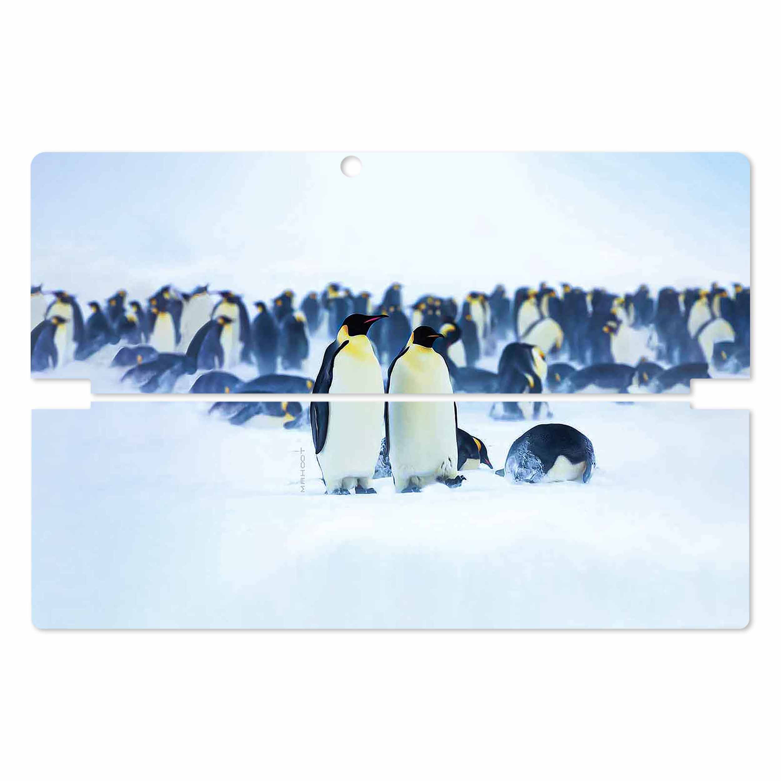 برچسب پوششی ماهوت مدل Penguin مناسب برای تبلت لنوو Miix 510 2016