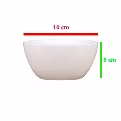 کاسه ماست خوری مدل 10CM بسته 6 عددی