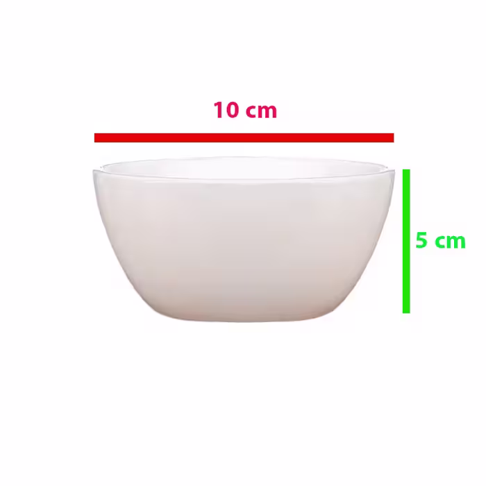 کاسه ماست خوری مدل 10CM بسته 6 عددی