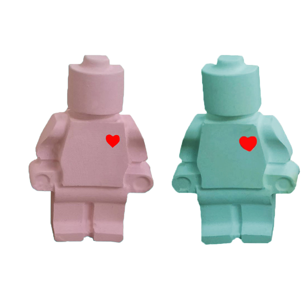 مجسمه مدل لگو طرح عشق کد love04 مجموعه دو عددی