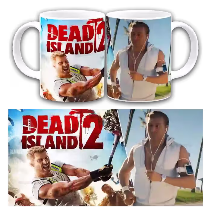 ماگ گیم  DEAD ISLAND  مدل  O8