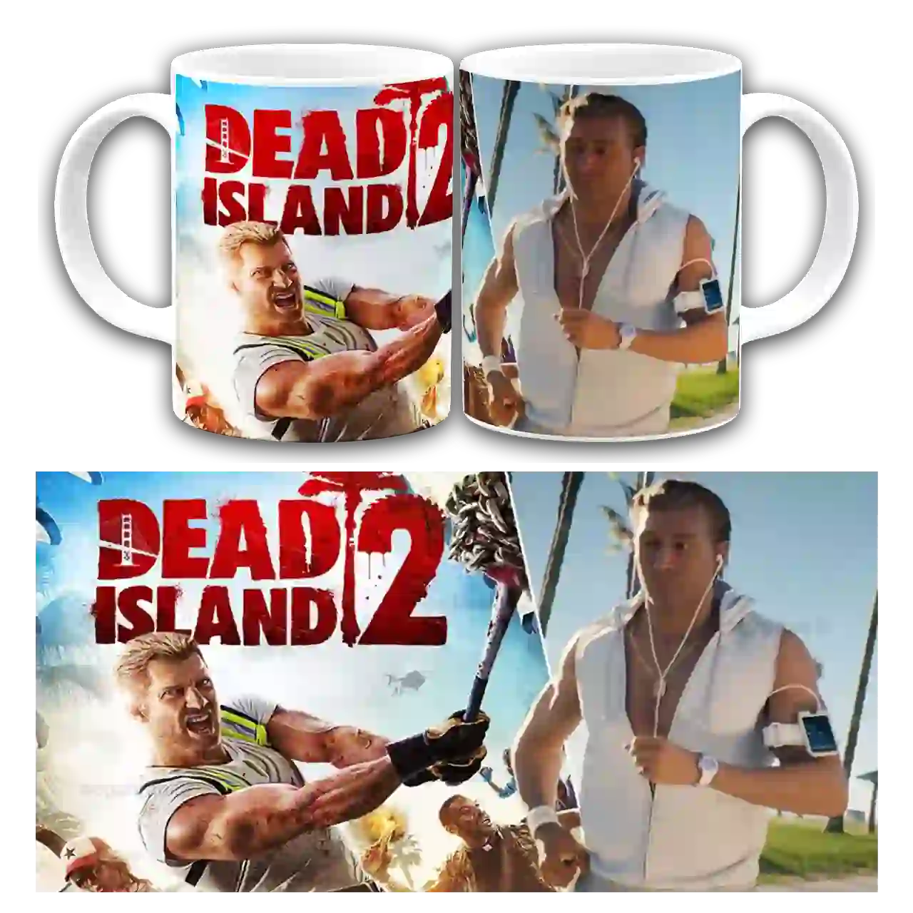 ماگ گیم  DEAD ISLAND  مدل  O8
