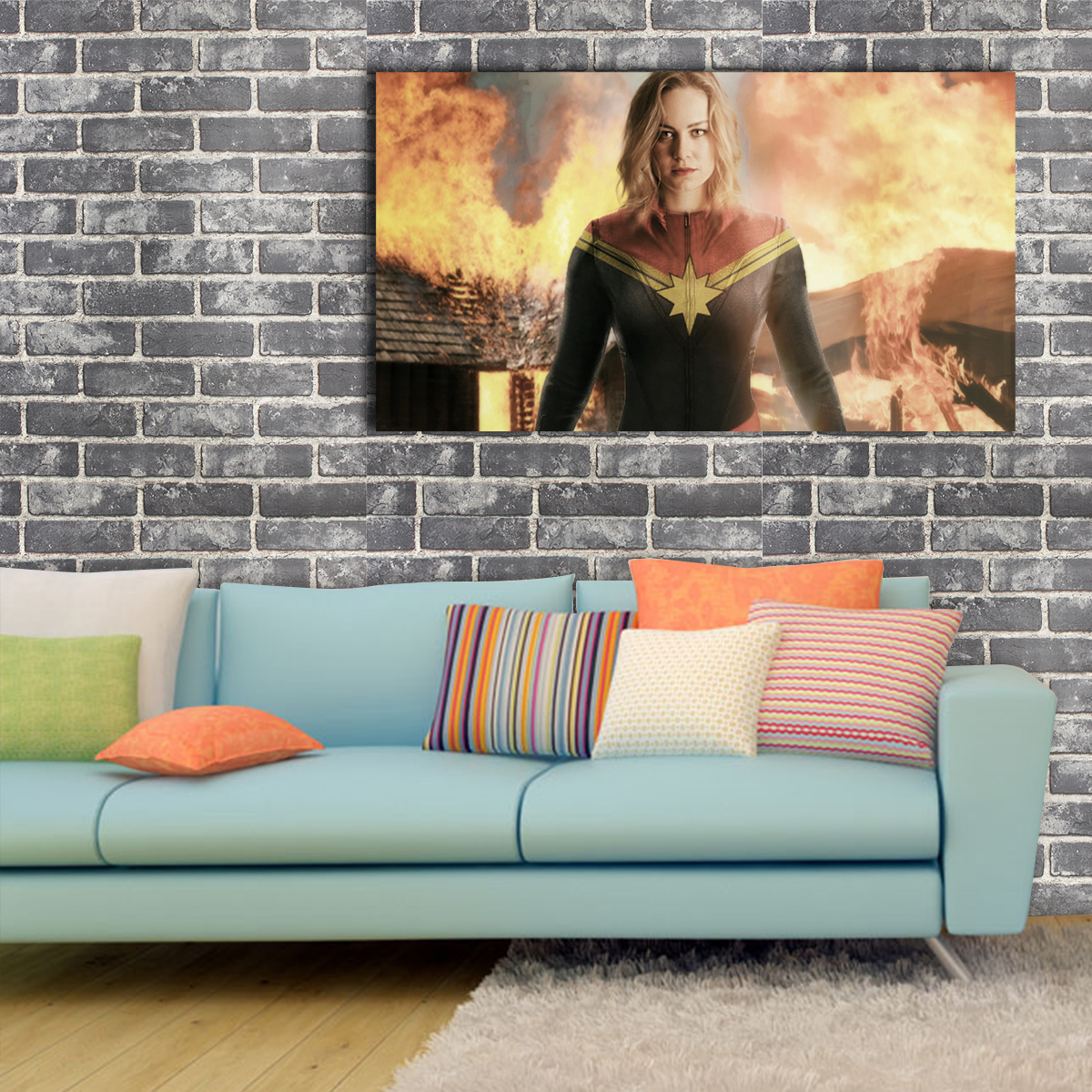 تابلوشاسی طرح کاپیتان مارول کد 6