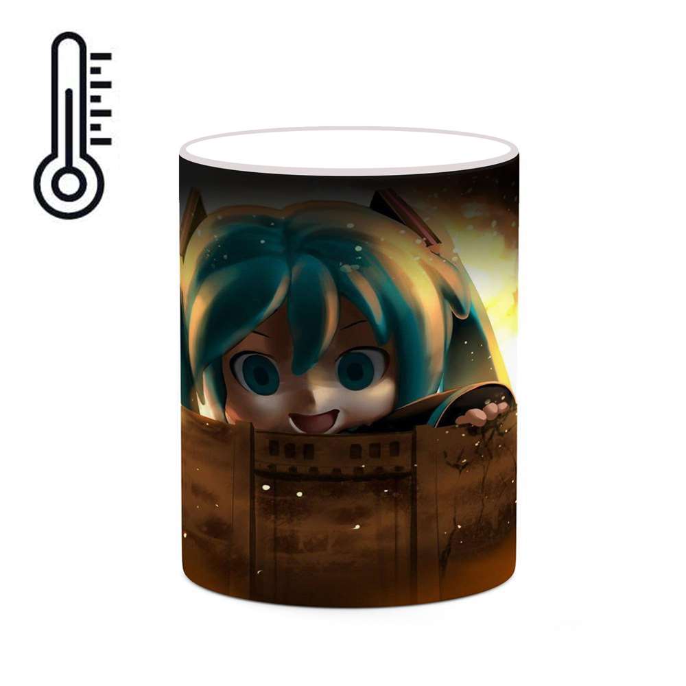 ماگ حرارتی کاکتی طرح انیمه مدل mgh21111