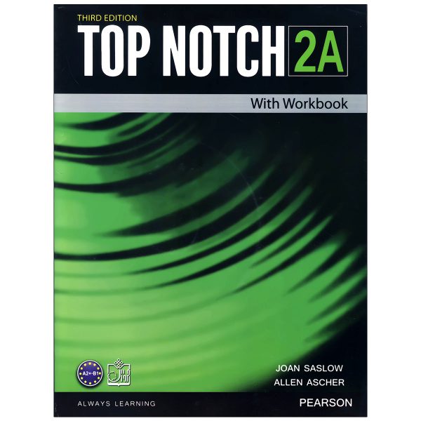 کتاب top notch 2a اثر JOAN SASLOW &amp; ALLEN ASCHER انتشارات زبان مهر 