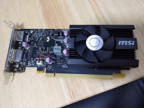 کارت گرافیک MSI GeForce GT 1030 2G LP (استوک)با جعبه