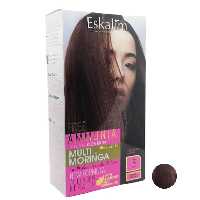 کیت رنگ مو اسکالیم سری collagen keratin شماره 5 حجم 100 میلی لیتر رنگ قهوه ای روشن