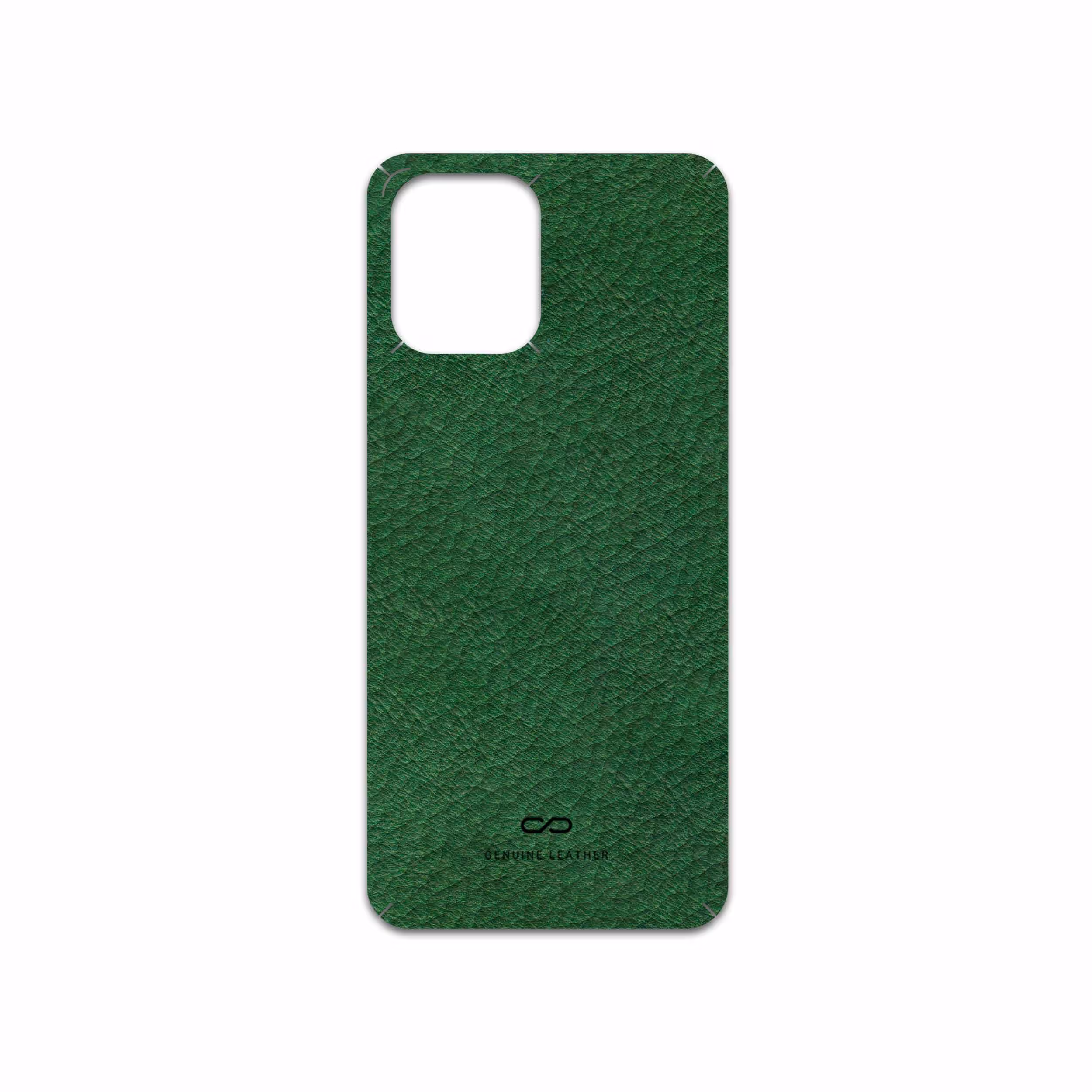 برچسب پوششی ماهوت مدل Green-Leather مناسب برای گوشی موبایل اپو Find X3 Pro