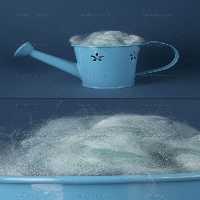 بکگراند عکاسی نوزاد آب پاش | گرافیک با طعم تربچه