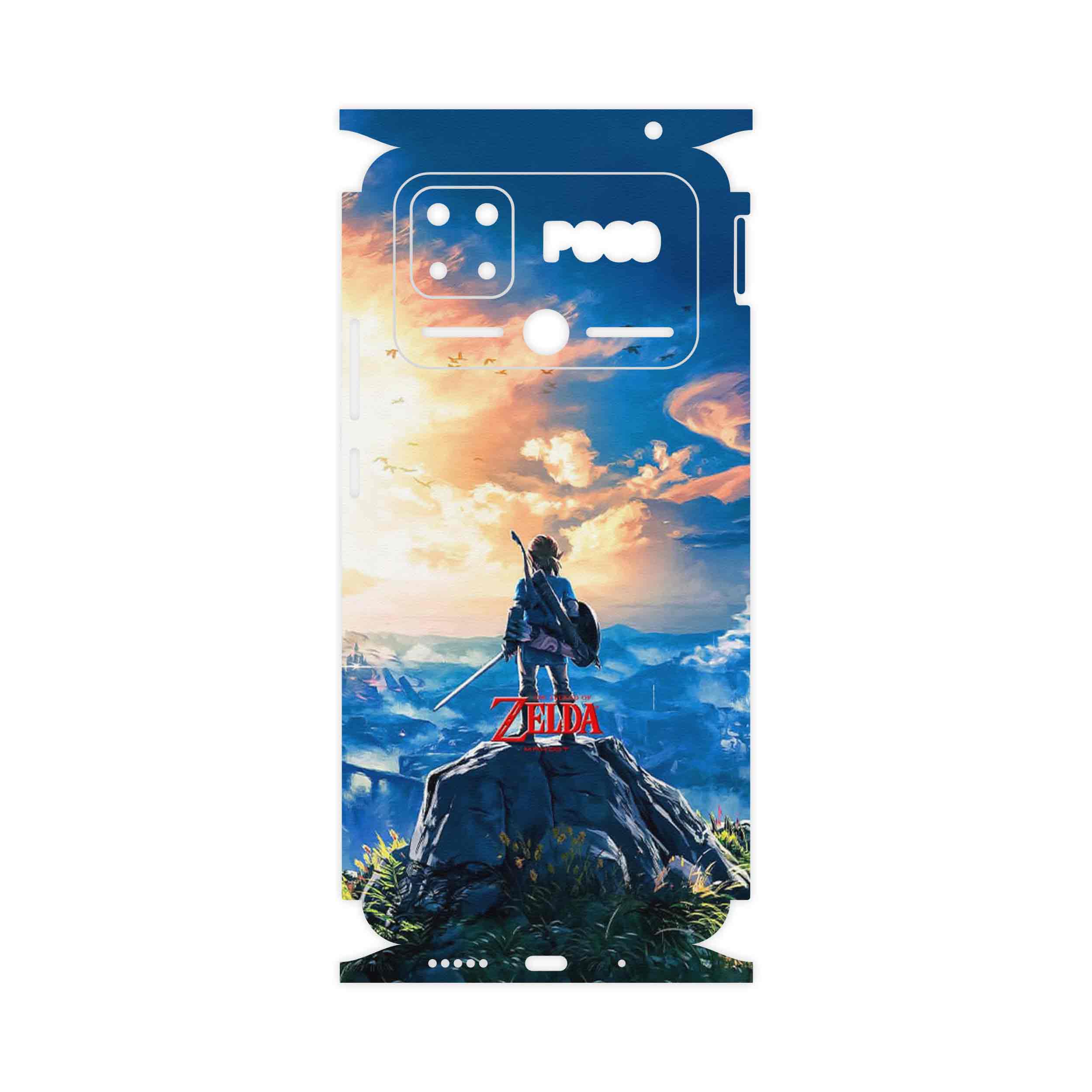 برچسب پوششی ماهوت مدل Legend of Zelda Game Series-FullSkin مناسب برای گوشی موبایل شیائومی Poco C40