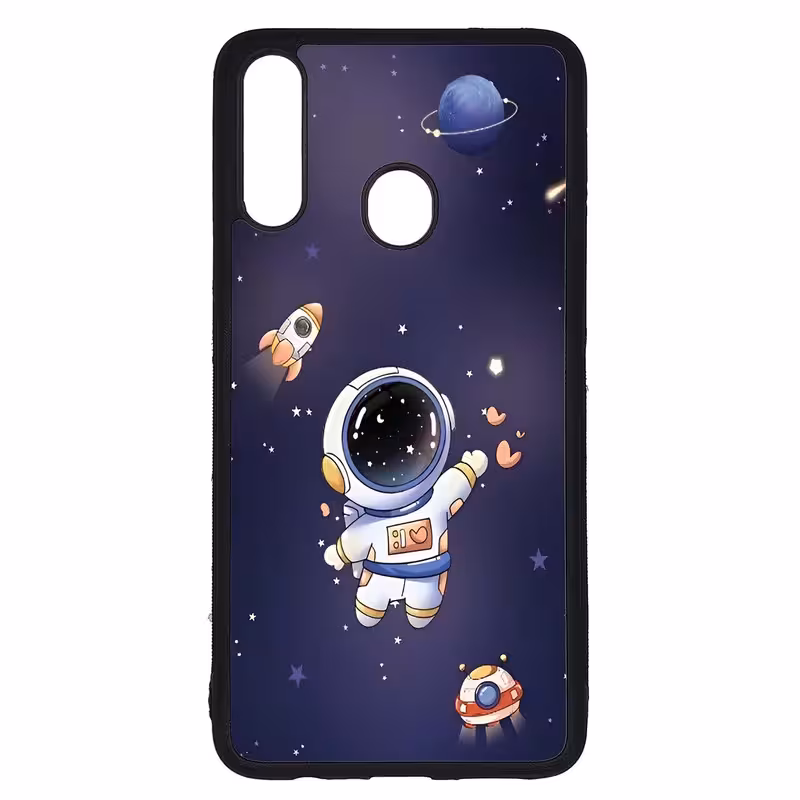 کاور طرح فضانورد کد G-040 مناسب برای گوشی موبایل سامسونگ Galaxy A20s | دیجی قاب دونی