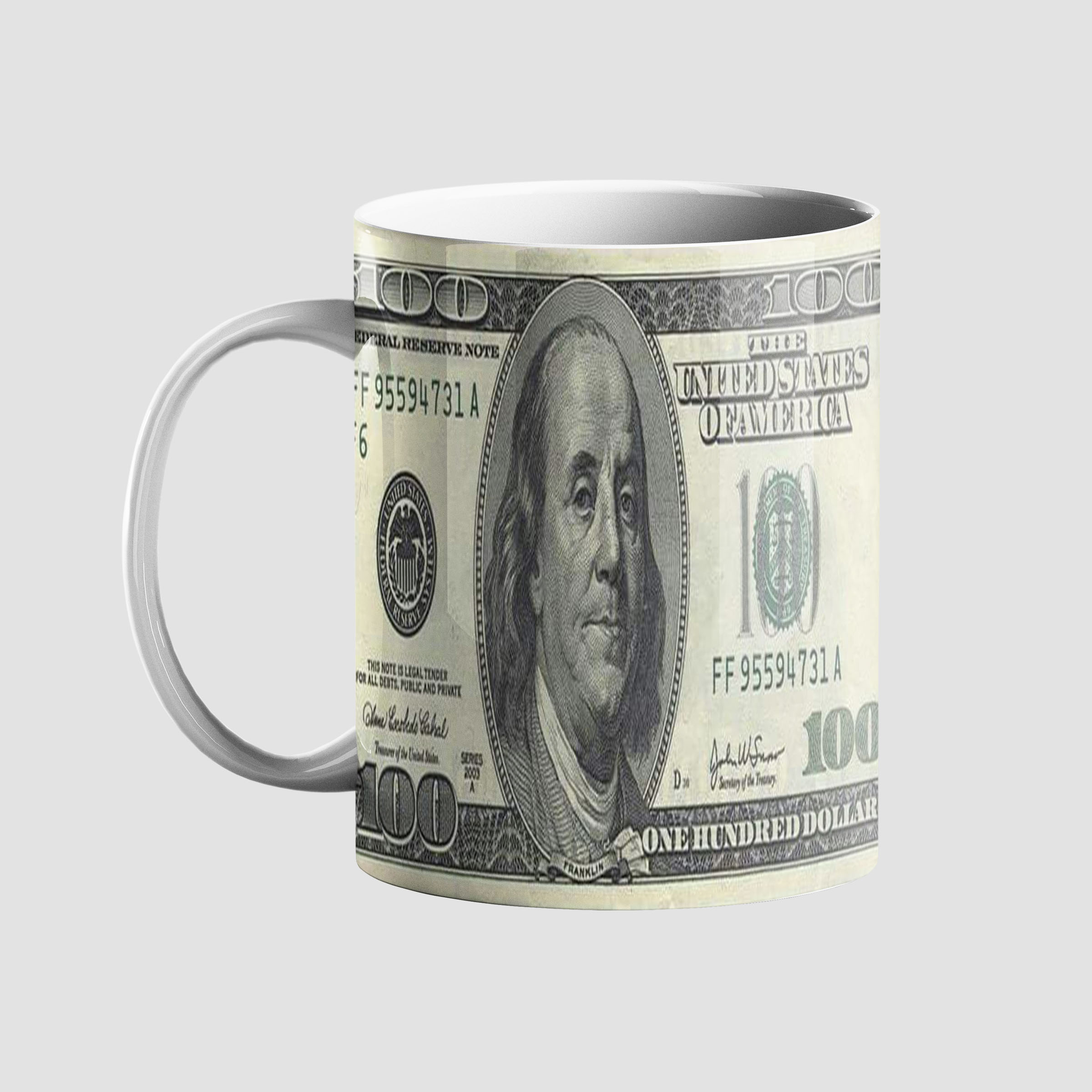 ماگ طرح دلار کد 63